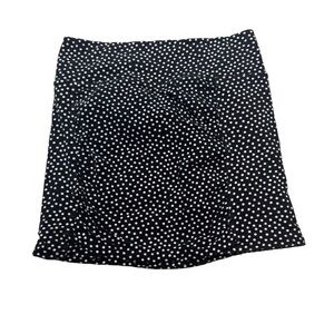 Free People skirt black and white polka dot